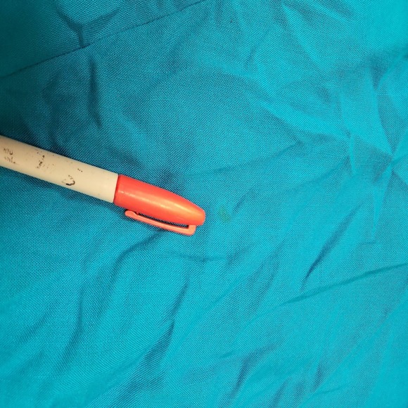 Julian Taylor New York Dress Size 10 Blue Teal Button Front Career Work - Picture 9 of 16